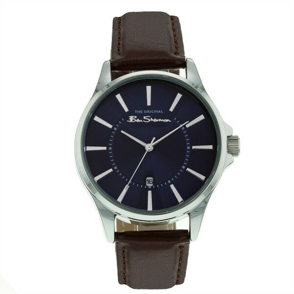 【送料無料】 ベンシャーマン レディース 腕時計 アクセサリー Ben AnlgQrtz Watch Sn99 Brown