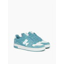 yz JoNC Y oXPbg{[ X|[c BASKET CUPSOLE LACEUP MIX LTH Teal/White