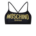 【送料無料】 モスキーノ レディース カットソー トップス Moschino U Gld Lg Bk Ld34 Black 1555