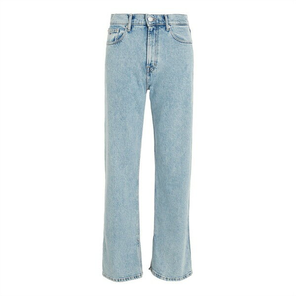 【送料無料】 トミーヒルフィガー レディース デニムパンツ ボトムス Betsy Mid Rise Split Jeans Denim Light