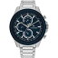 【送料無料】 トミー ヒルフィガー メンズ 腕時計 アクセサリー Mens Tommy Hilfiger Stainless Steel Watch Silver and Navy