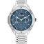 ̵ ȥߡ ҥե ǥ ӻ ꡼ Ladies Tommy Hilfiger Stainless Steel Watch Silver and Blue