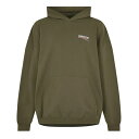 【送料無料】 バレンシアガ メンズ パーカー・スウェットシャツ アウター Logo Political Hoodie Khaki 2463