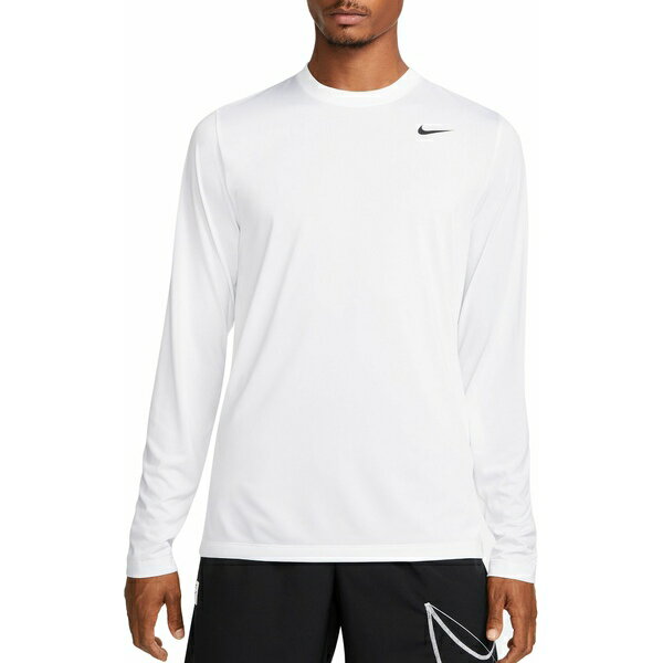 iCL Y Vc gbvX Nike Men's Dri-FIT Legend Fitness Long Sleeve Shirt White