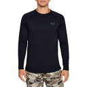 アンダーアーマー メンズ シャツ トップス Under Armour Men's Base 4.0 Long Sleeve Baselayer Black/Pitch Gray