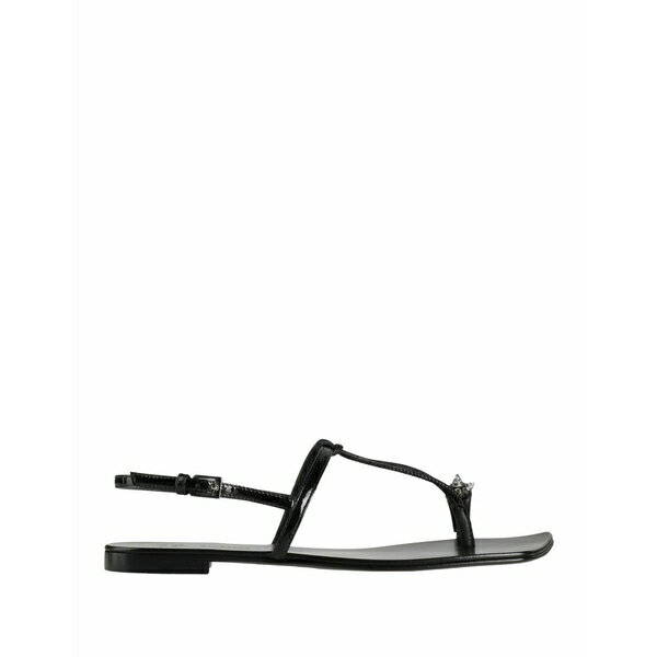 【送料無料】 ジュゼッペザノッティ レディース サンダル シューズ Thong sandals Black