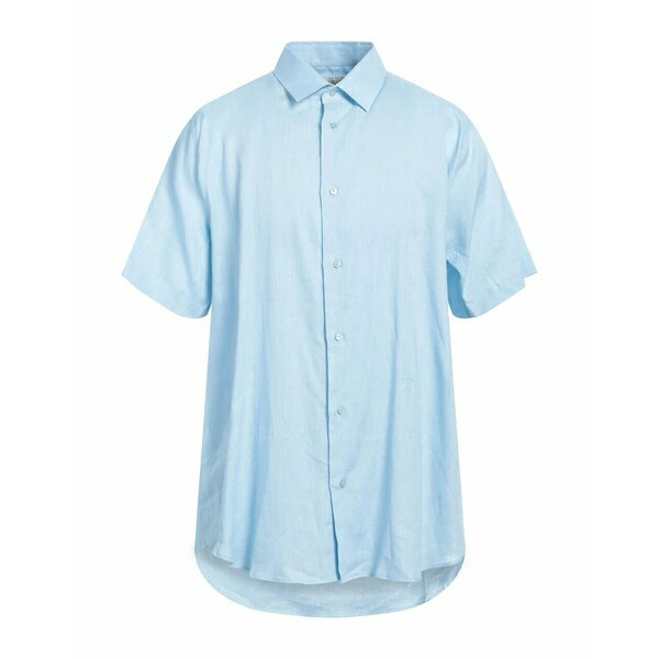 【送料無料】 トラサルディ メンズ シャツ トップス Shirts Sky blue