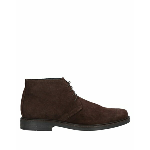 【送料無料】 ブルーノ ヴェッリ メンズ ブーツ シューズ Ankle boots Dark brown