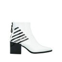 【送料無料】 ロリブル レディース ブーツ シューズ Ankle boots White