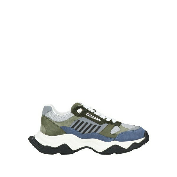 【送料無料】 ディースクエアード メンズ スニーカー シューズ Sneakers Green