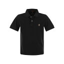 パラジャンパーズ メンズ ポロシャツ トップス Patch - Cotton Polo Shirt Black