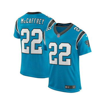 ナイキ メンズ パーカー・スウェットシャツ アウター Men's Christian McCaffrey Blue Carolina Panthers Alternate Vapor Elite Player Jersey Blue