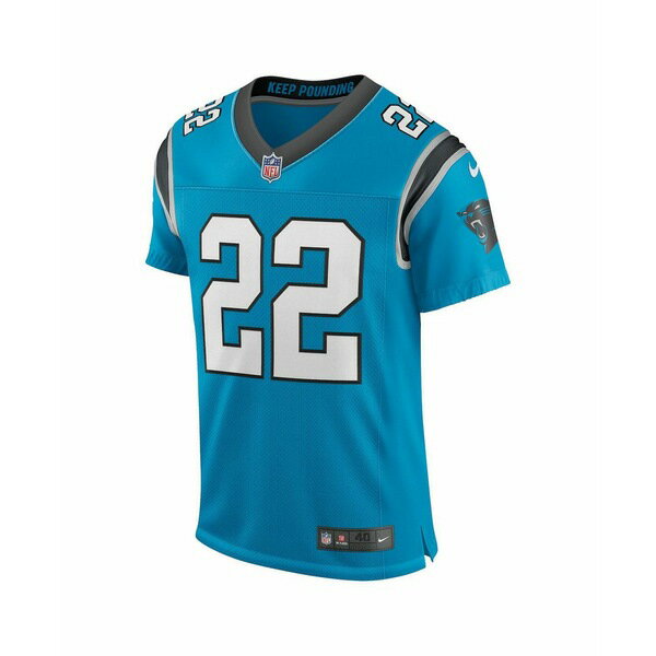 ナイキ メンズ パーカー・スウェットシャツ アウター Men's Christian McCaffrey Blue Carolina Panthers Alternate Vapor Elite Player Jersey Blue