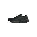 アディダス レディース テニス スポーツ SUPERNOVA STRIDE - Road running shoes - core black iron met...