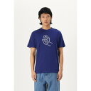サンタクルーズ レディース Tシャツ トップス CONTOUR HAND UNISEX - Print T-shirt - dark blue 503