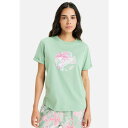 ロキシー レディース Tシャツ トップス Print T-shirt - ghz(4)