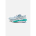 アディダス レディース テニス スポーツ ADISTAR 3 - Road running shoes - halo blue/zero metallic/fl...