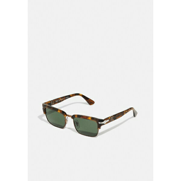 ペルソル メンズ サングラス・アイウェア アクセサリー UNISEX - Sunglasses - honey tortoise/brown/green