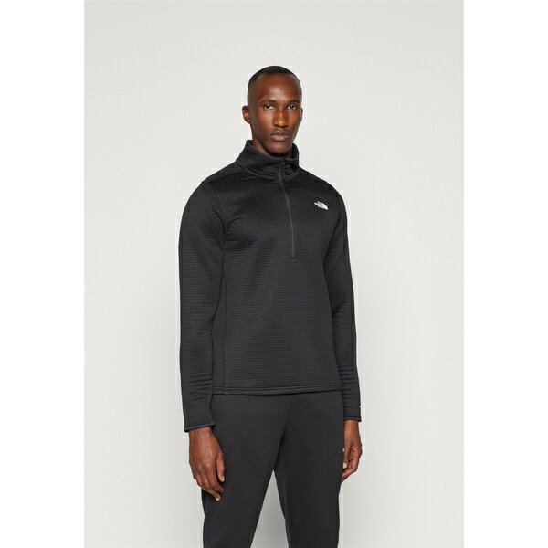 ノースフェイス メンズ ニット&セーター アウター DOTKNIT THERMAL 1/4 ZIP - Jumper - black