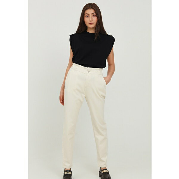ビーヤング レディース Tシャツ トップス BYREGITTA BUTTON TSHIRT - Basic T-shirt - black