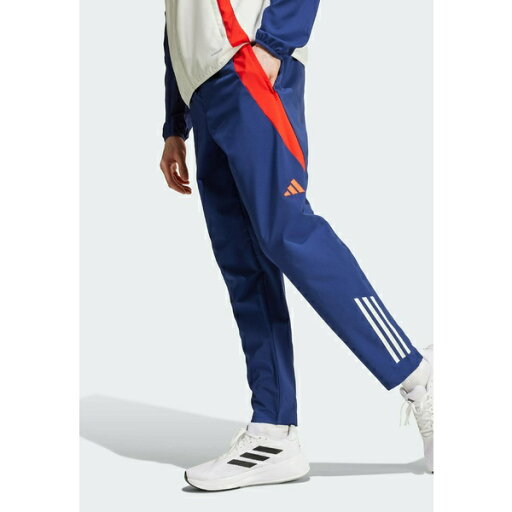 アディダス メンズ カジュアルパンツ ボトムス OLYMPIQUE LYONNAIS TIRO 24 PRESENTATION - Club wear - midnight indigo bright red white tint アディダス メンズ カジュアルパンツ ボトムス OLYMPIQUE LYONNAIS TIRO 24 PRESENTATION - Club wear - midnight indigo bright red white tint