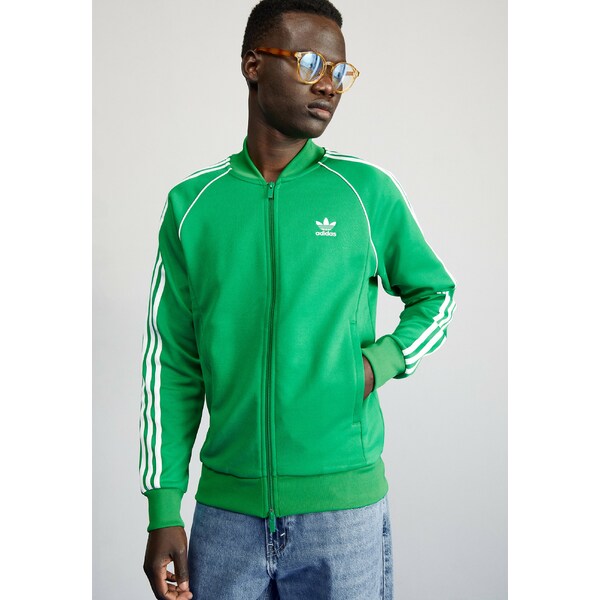 アディダスオリジナルス メンズ カジュアルパンツ ボトムス Training jacket - green/white