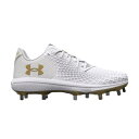 Under Armour アンダーアーマー レディース スニーカー 【Wmns Glyde 2 MT 'White Metallic Gold'】 サイズ US_9.5(26.5cm) White(4)