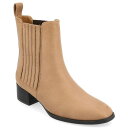ジャーニーコレクション レディース ブーツ シューズ Women's Wrenley Tru Comfort Foam Chelsea Square Toe B...