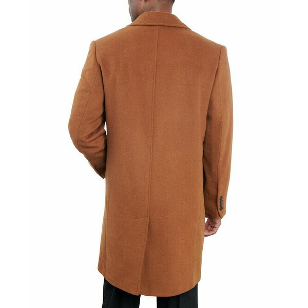 ロンドンフォグ メンズ ジャケット＆ブルゾン アウター Men Signature Wool-Blend Overcoat Brown