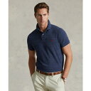 ラルフローレン メンズ ポロシャツ トップス Men's Custom Slim Fit Mesh Polo Classic Royal Heather(4)