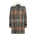 TRUSSARDI トラサルディ ジャケット＆ブルゾン アウター メンズ Coats Brown