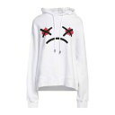 【送料無料】 ディースクエアード レディース パーカー・スウェットシャツ アウター Sweatshirts White