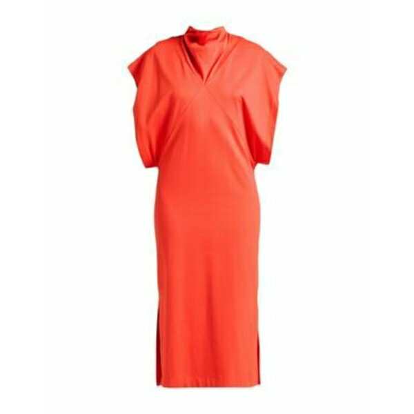 【送料無料】 ジジル レディース ワンピース トップス Midi dresses Red