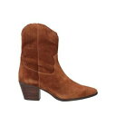 【送料無料】 ペドロ ミラレス レディース ブーツ シューズ Ankle boots Brown