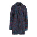 【送料無料】 ザ・エルダー・ステーツマン レディース ニット&セーター アウター Cardigans Blue