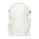 【送料無料】 ジジル レディース パーカー・スウェットシャツ アウター Sweatshirts White