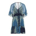 【送料無料】 ツインセット レディース ワンピース トップス Mini dresses Blue