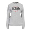 【送料無料】 モスキーノ レディース パーカー・スウェットシャツ アウター Sweatshirts Grey