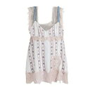 【送料無料】 ランバン レディース Tシャツ トップス Tops White