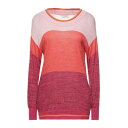 【送料無料】 ロッソピューロ レディース ニット&セーター アウター Sweaters Orange