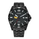 W[fB Y rv ANZT[ Pitt Panthers Citizen Quartz Black -