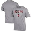 チャンピオン メンズ Tシャツ トップス Oklahoma Sooners Champion Softball Stack TShirt -