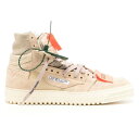 OFF-WHITE オフホワイト メンズ スニーカー 【OFF-WHITE 3.0 Off Court High-Top Sneakers Sand Suede】 サイズ US_10(28.0cm) Sand/Sand(4)