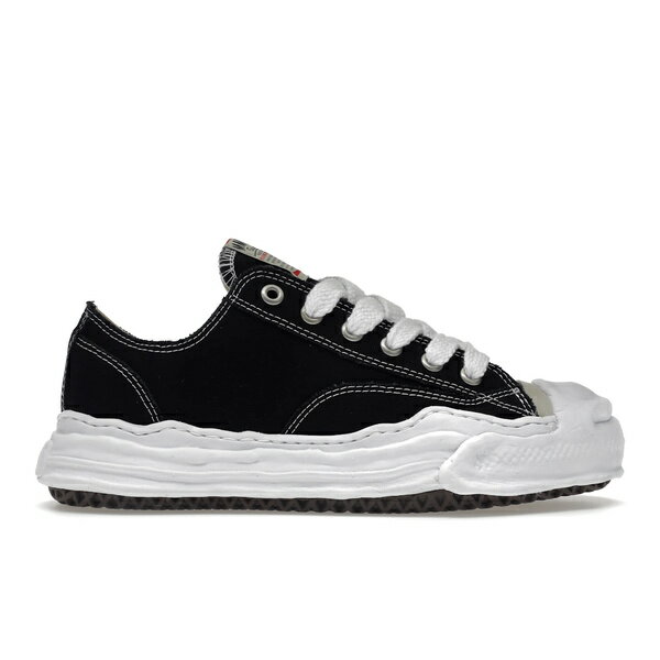 Maison Mihara Yasuhiro ミハラヤスヒロ メンズ スニーカー 【Maison Mihara Yasuhiro Hank OG Sole Canvas Low Black】 サイズ US_6(24.0cm) Black/White