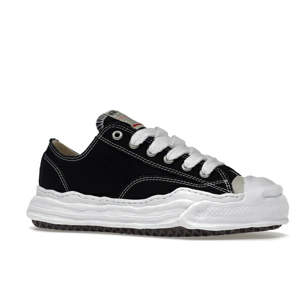 Maison Mihara Yasuhiro ミハラヤスヒロ メンズ スニーカー 【Maison Mihara Yasuhiro Hank OG Sole Canvas Low Black】 サイズ US_6(24.0cm) Black/White