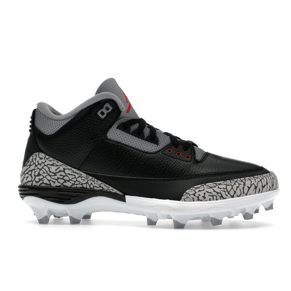 Jordan ジョーダン メンズ スニーカー 【Jordan 3 Mid Retro TD Black Cement】 サイズ US_M_14 Black/Fire Red/Cement Grey/White