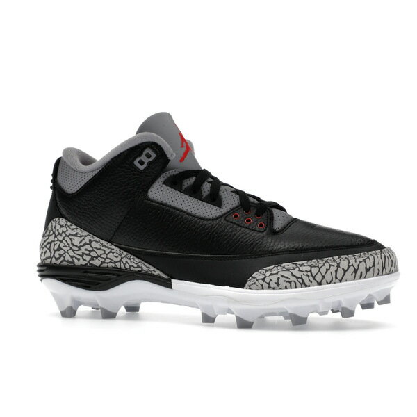 Jordan ジョーダン メンズ スニーカー 【Jordan 3 Mid Retro TD Black Cement】 サイズ US_M_14 Black/Fire Red/Cement Grey/White
