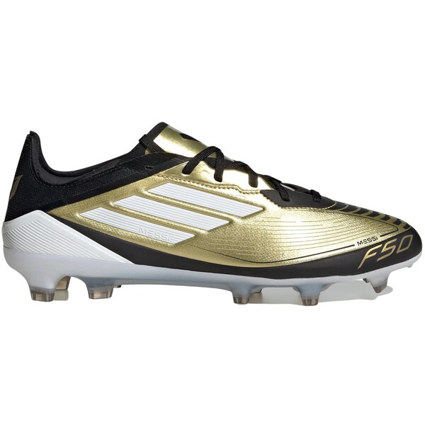 adidas アディダス メンズ スニーカー 【adidas F50 Pro FG Messi Gold Metallic Cloud White Core Black】 サイズ US_5(23.0cm) Gold Metallic/Cloud White/Core Black