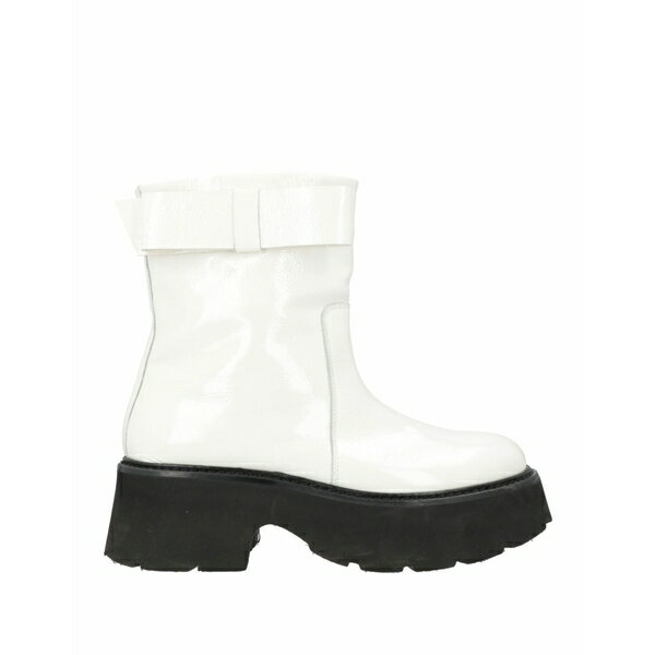 【送料無料】 ヌメロ ヴェントゥーノ レディース ブーツ シューズ Ankle boots White