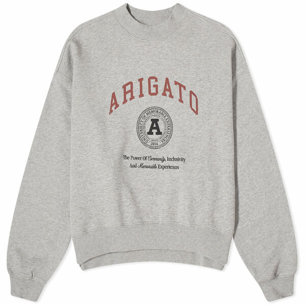 アクセルアリガト レディース パーカー・スウェットシャツ アウター Axel Arigato University Logo Sweatshirt Grey
